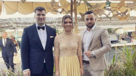 Apariție spectaculoasă! Cum a arătat Simona Halep în cea de-a doua rochie purtată la nunta cu Toni Iuruc